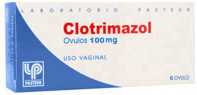 Clotrimazol 100 mg x 6 Óvulos - Laboratorio Pasteur