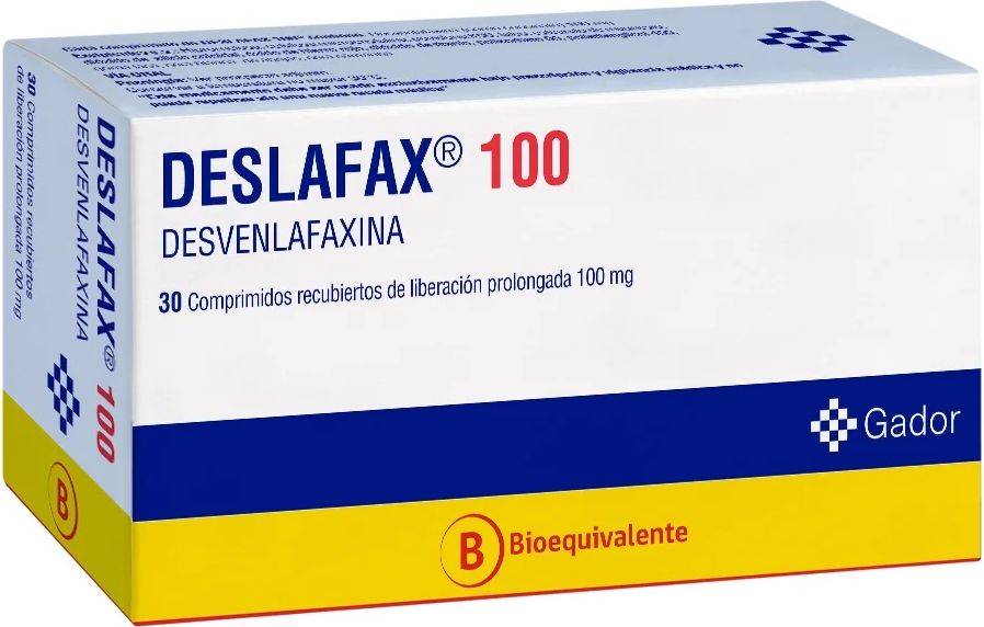 Deslafax 100 mg x 30 Comprimidos - Desvenlafaxina