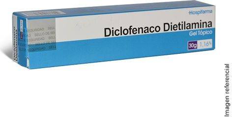 Diclofenaco Dietilamina 1,16% Gel Tópico x 30 g - Hospifarma