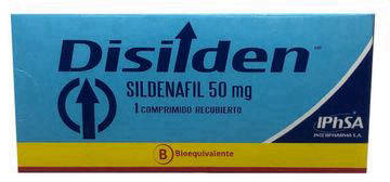 Disilden 50 mg x 1 Comprimido Recubierto - Sildenafil