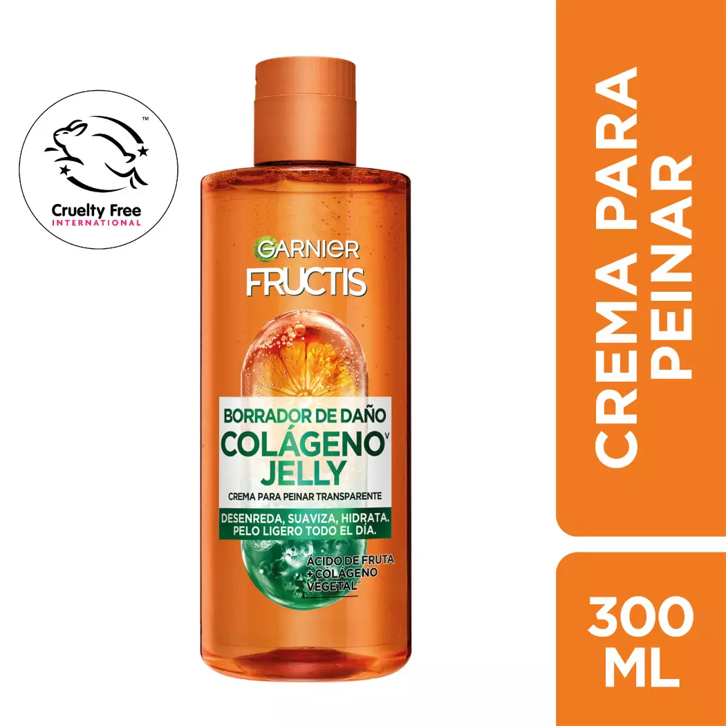 Garnier Fructis Borrador de Daño Crema para Peinar 300 ml