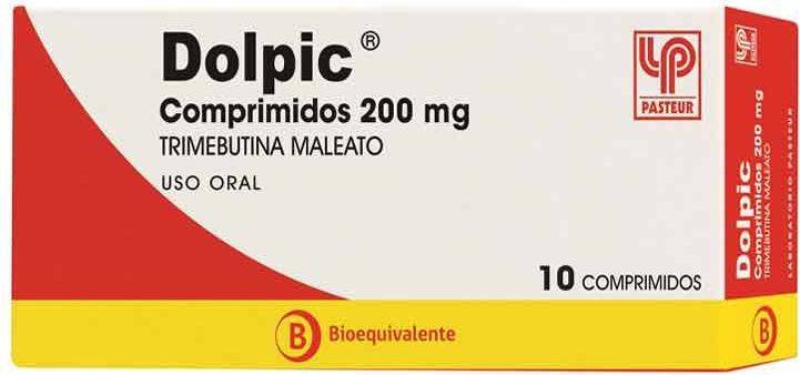 Dolpic 200 mg x 10 Comprimidos - Trimebutina Maleato