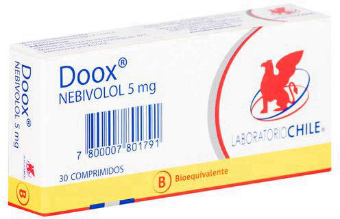 Doox Nebivolol 5 mg x 30 Comprimidos - Nebivolol