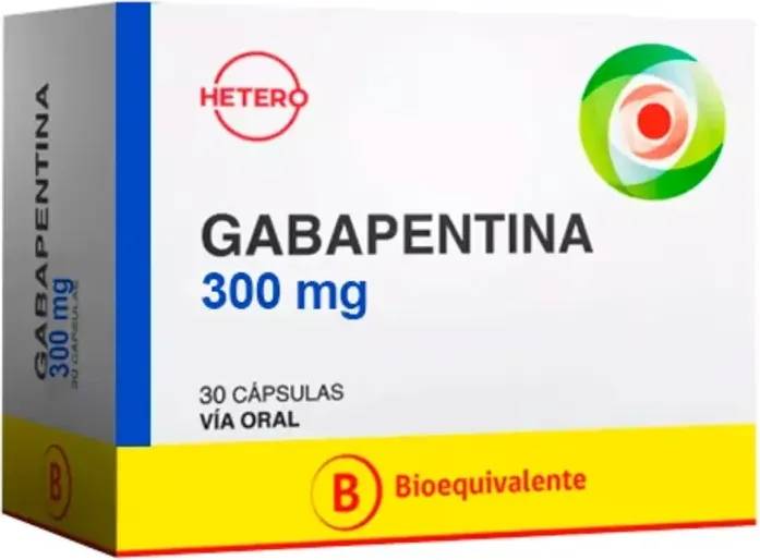 Gabapentina 300 mg x 30 Cápsulas - Hetero