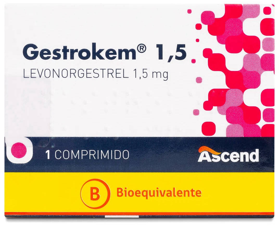 Gestrokem 1,5 mg x 1 Comprimido - Levonorgestrel