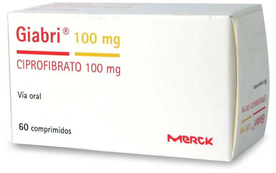 Giabri 100 mg x 60 Comprimidos - Ciprofibrato