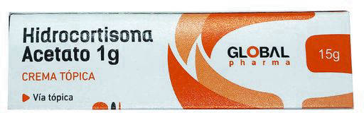 Hidrocortisona 1% Crema Tópica 15 g - Global Pharma