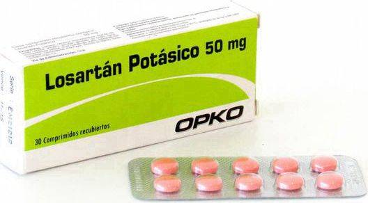 Losartán Potásico 50 mg x 30 Comprimidos - OPKO