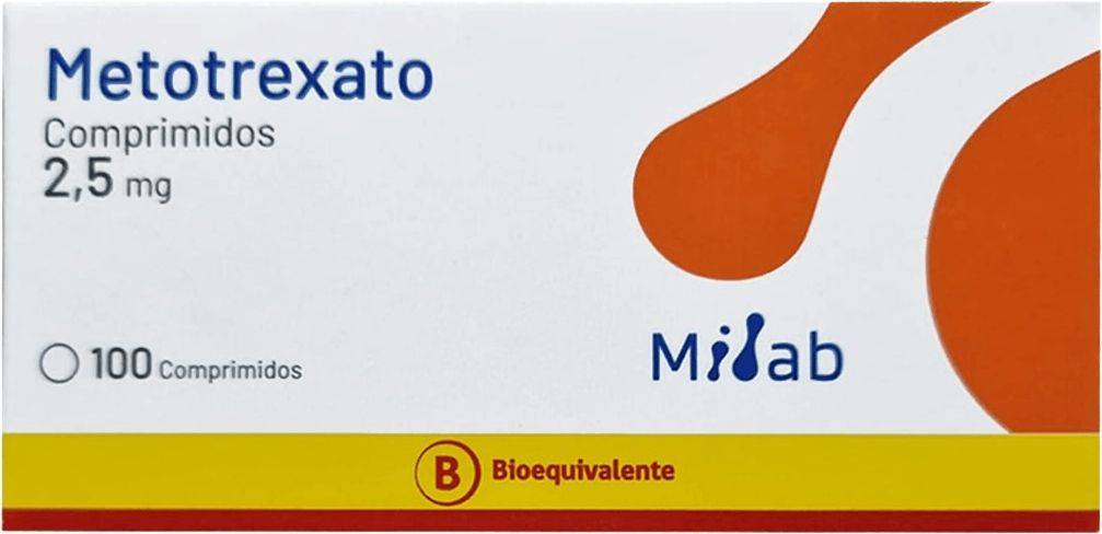 Metotrexato 2,5 mg x 100 Comprimidos - Milab