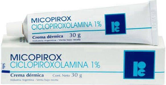 Micopirox 1% Crema Dérmica x 30 g - Ciclopiroxolamina