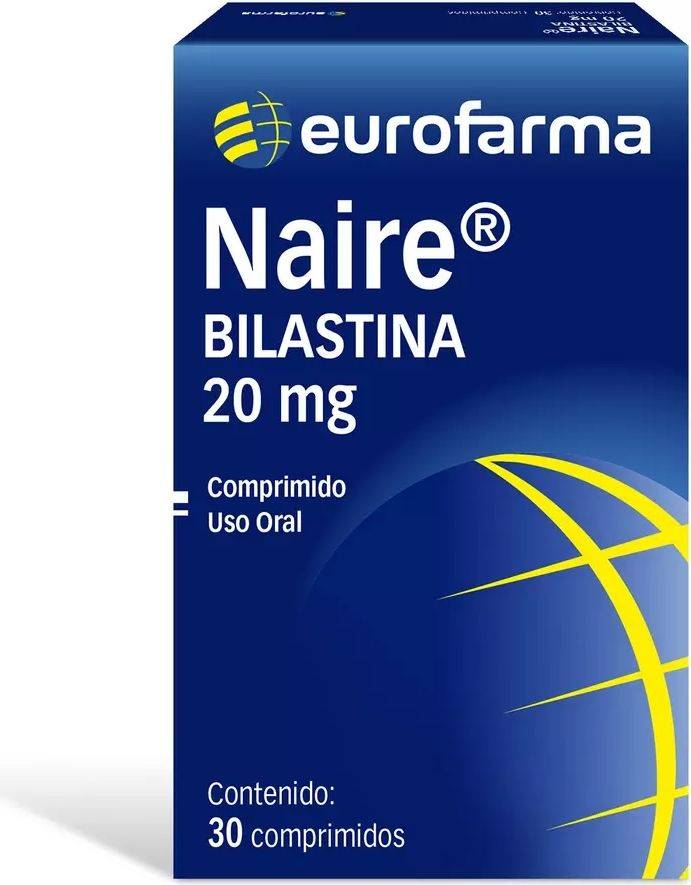 Naire 20 mg x 30 Comprimidos - Bilastina