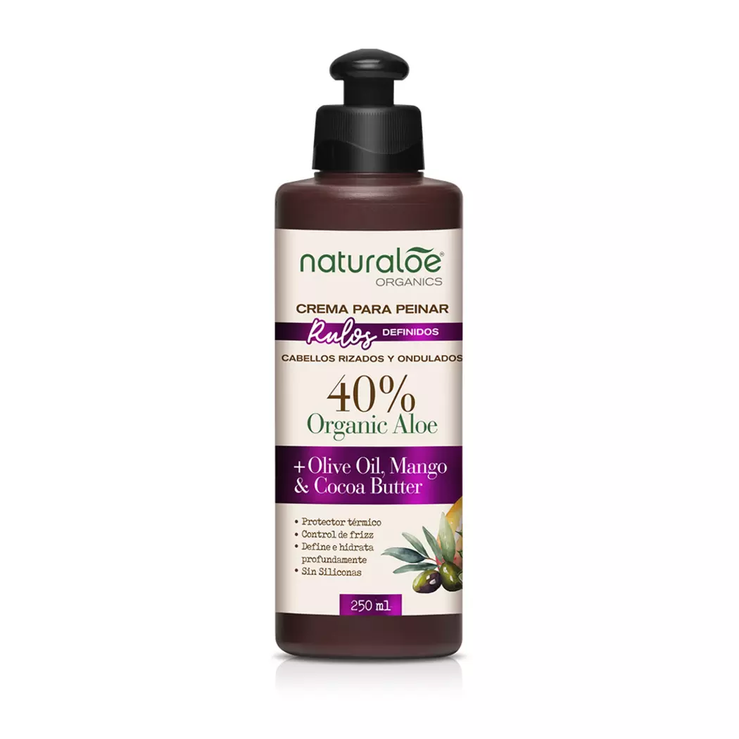 Naturaloe Crema de Peinar Rulos Definidos 250 ml