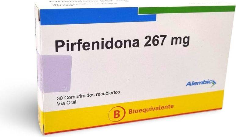 Pirfenidona 267 mg x 30 Comprimidos Recubiertos - Alembic