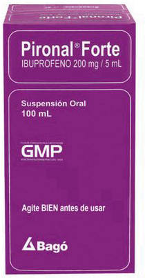 Pironal Forte 200 mg/5 mL Suspensión Oral 100 mL - Ibuprofeno