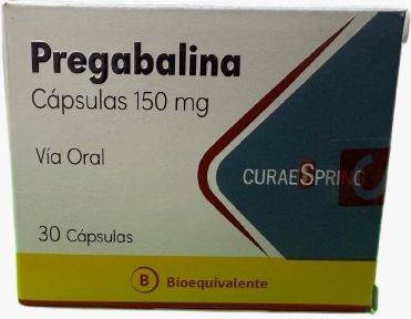 Pregabalina 150 mg x 30 Cápsulas - CuraeSpring