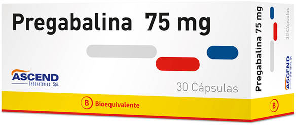 Pregabalina 75 mg x 30 Cápsulas - Ascend