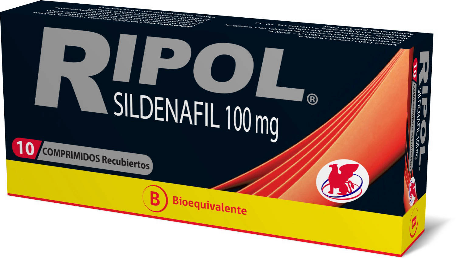 Ripol 100 mg x 10 Comprimidos - Sildenafil
