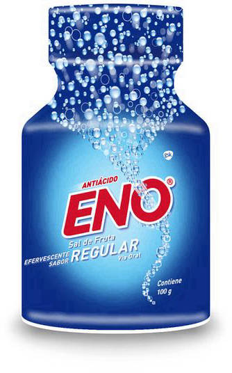 Eno Sal de Fruta Regular Polvo 100 g - Antiácido Efervescente