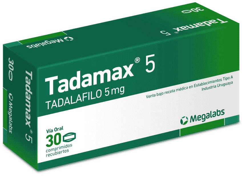 Tadamax 5 mg x 30 Comprimidos - Tadalafilo
