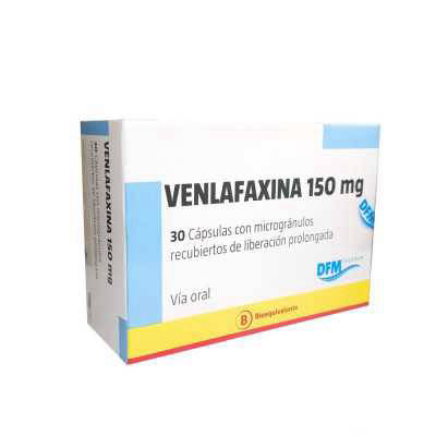 Venlafaxina 150 mg x 30 Cápsulas - Biosistemas