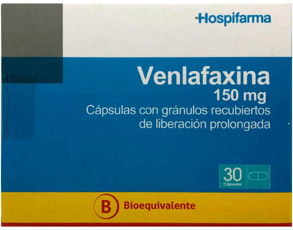 Venlafaxina 150 mg x 30 Cápsulas - Hospifarma