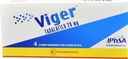Viger 20 mg x 4 Comprimidos Recubiertos - Tadalafilo