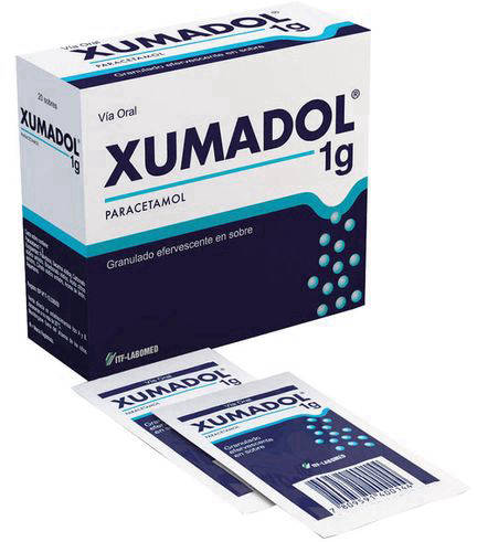 Xumadol 1 g x 20 Sobres Granulado Efervescente - Paracetamol