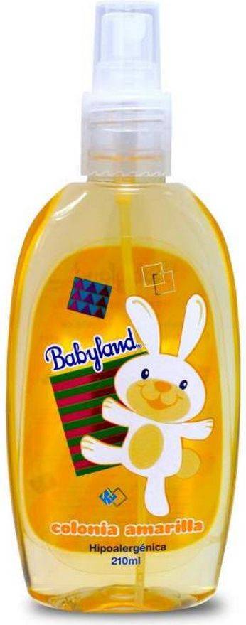 Babyland Colonia Amarilla Hipoalergénica 210 ml