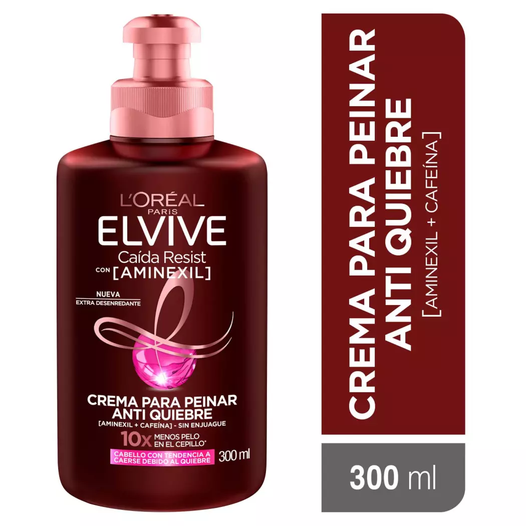 L'Oréal Paris Elvive Crema para Peinar Aminexil Anticaída 300 ml