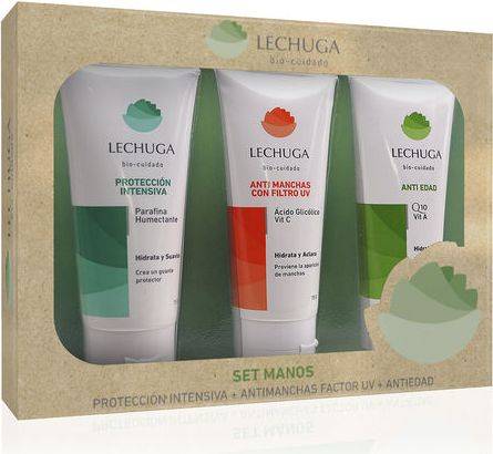 Lechuga Bio-cuidado Estuche 3 Cremas de Manos 150 g
