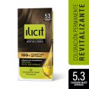 Illicit Coloración Permanente 5.3 Castaño Nuez Dorado - Keratina