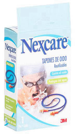 Nexcare Tapones de Oído Reutilizables 2 Unidades - 3M