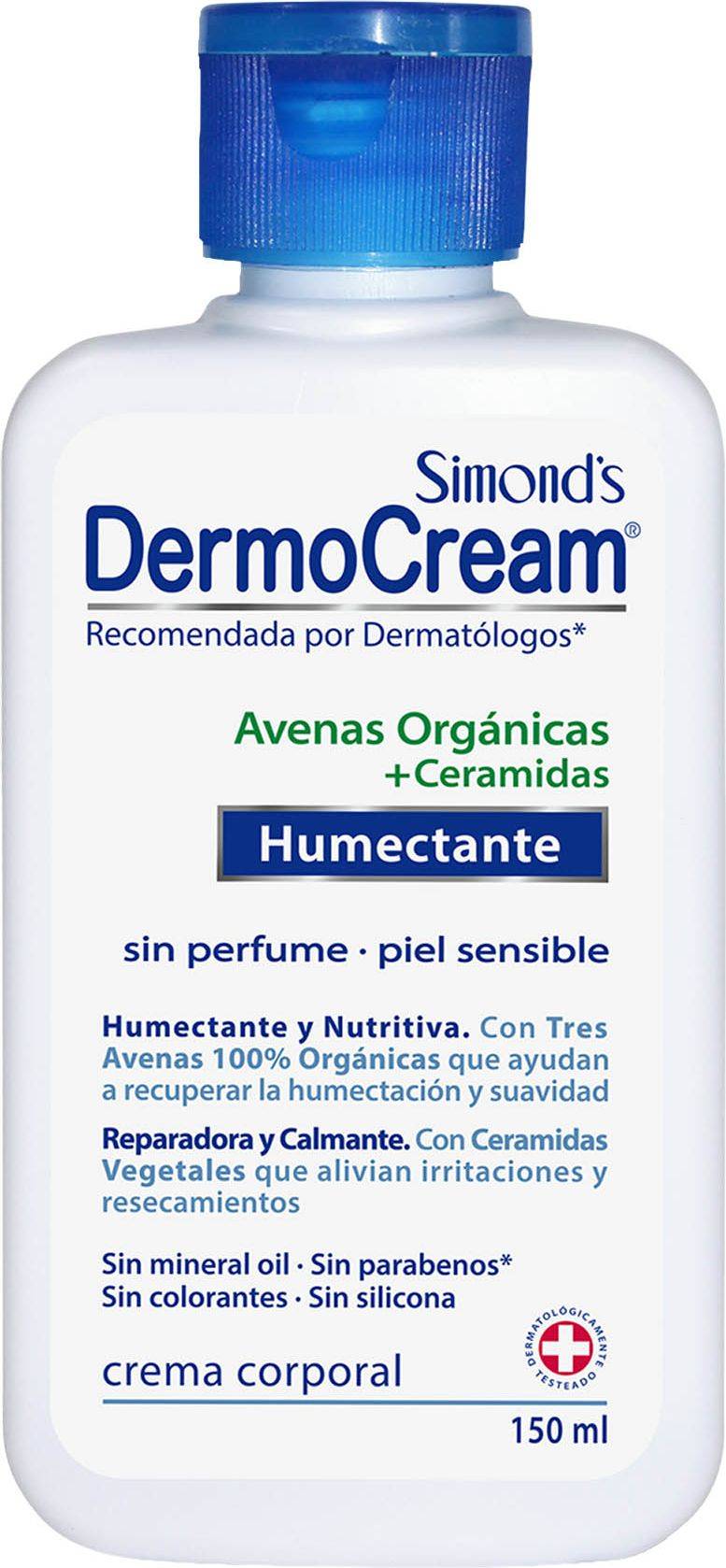 Simond's Dermocream Avenas Orgánicas Piel Sensible 150 ml