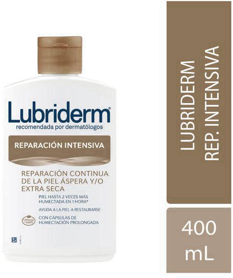 Lubriderm Reparación Intensiva Crema 400 ml - Piel Extra Seca