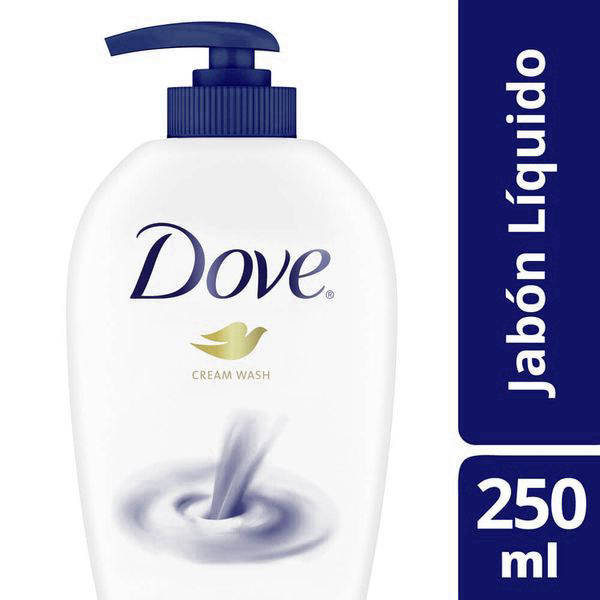 Dove Cream Wash Original Jabón Líquido 250 ml