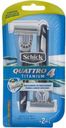 Maquina Afeitar Desechable Quattro Hombre