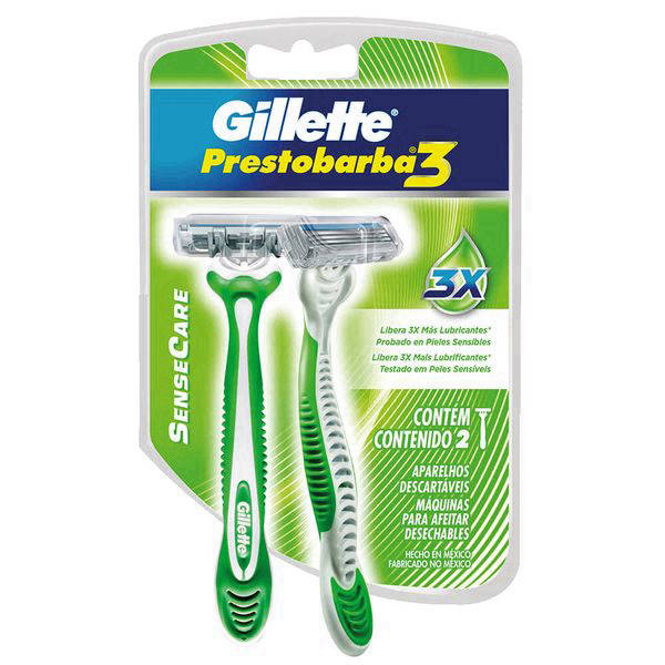 Gillette Prestobarba3 Sensitive 2 Unidades