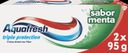 Pack 2 Pasta Dental Triple Protection Sabor Menta