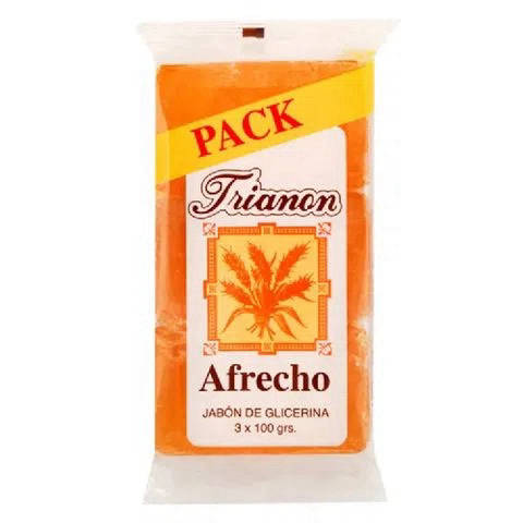 Trianon Jabón de Glicerina Afrecho 3 x 100 g