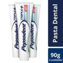 Pack 3 Pasta Dental Triple+