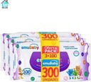 Pack 3 Toallitas Humedas EmuBaby