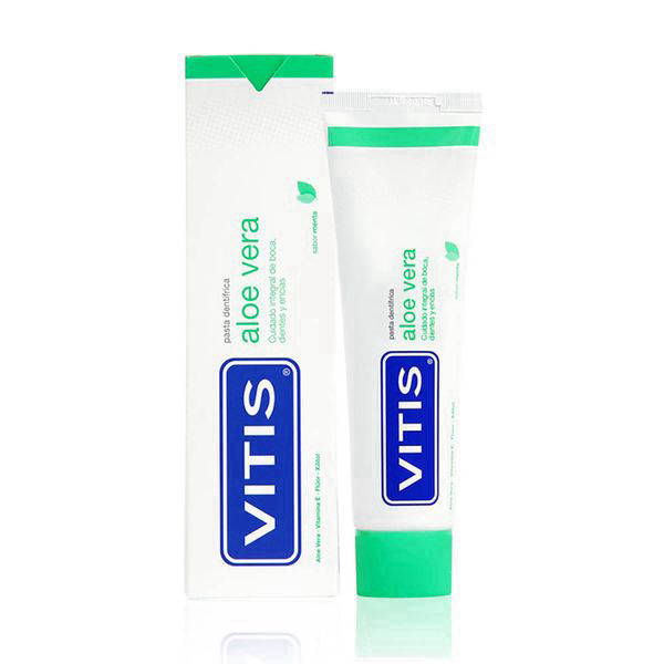 VITIS Pasta Dentífrica Aloe Vera Sabor Menta 100 ml