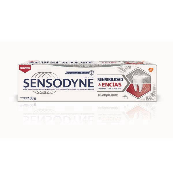 Sensodyne Sensibilidad & Encías Blanqueador 100 g