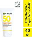 Protector Solar Facial Super Uv Fps 50+ Anti Manchas Toque Seco Color Medio Vitamina C