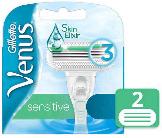 Gillette Venus Sensitive Cartuchos 2 Unidades