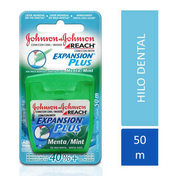 Reach Hilo Dental Expansión Plus Menta 50 m