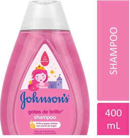 Johnson's Gotas de Brillo Shampoo 400 ml
