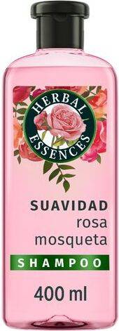 Herbal Essences Suavidad Rosa Mosqueta Shampoo 400 ml