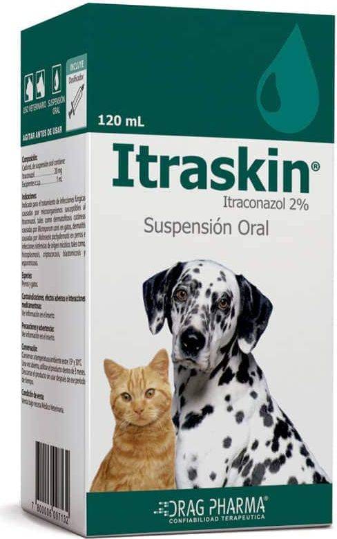 Itraskin Suspensión Oral 120 ml - Itraconazol 2%