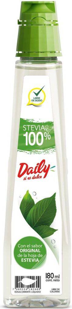 Daily Stevia 100% Líquida 180 ml